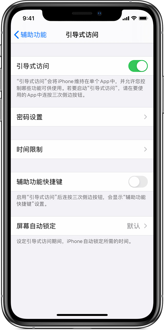 老新镇苹果手机维修分享如何在 iPhone 上退出引导式访问 